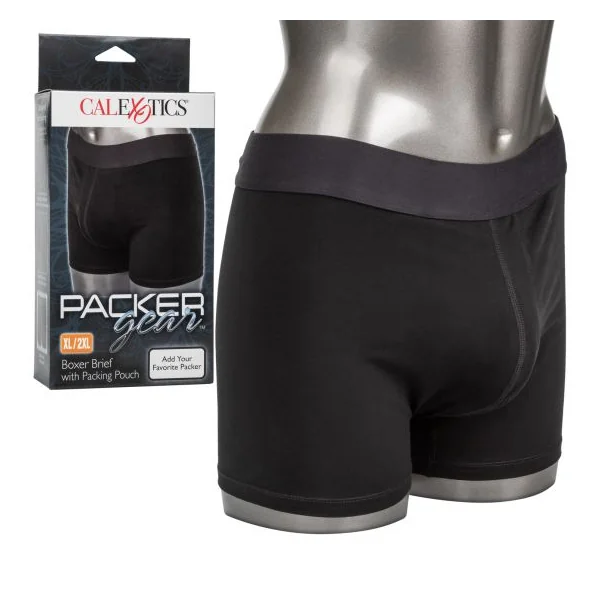 PACKER GEAR BOXER BRIEF W/ PACKING POUCH XL/2XL