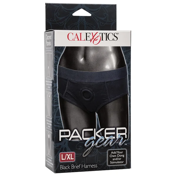 Packer Gear Brief Harness - Black L/XL