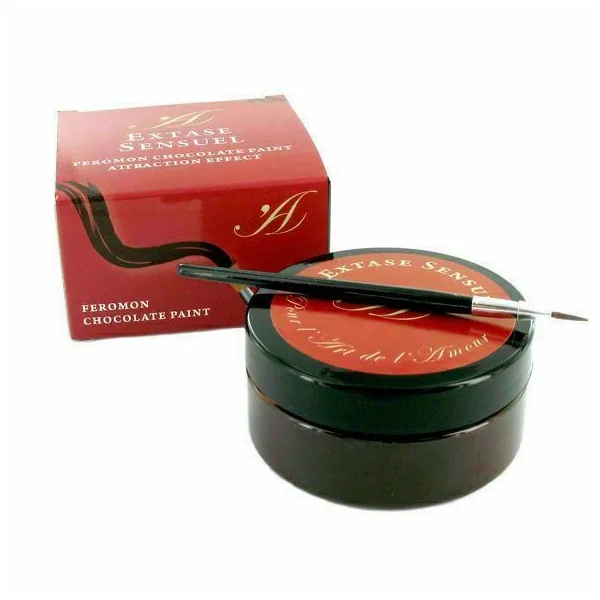 Paint Attraction Effect Chocolate Edible Erotic Games Pheromones Massage Extase