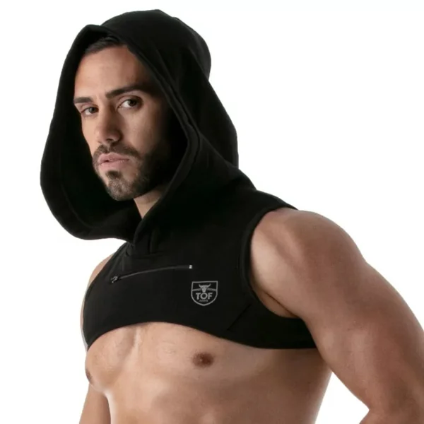 PARIS HOODIE HARNESS BLACK – Size : L