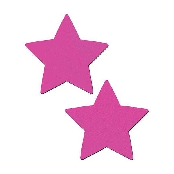 Pastease Basic Star Black Light Reactive Pasties