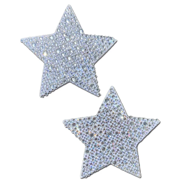PASTEASE CRYSTAL SILVER STARS