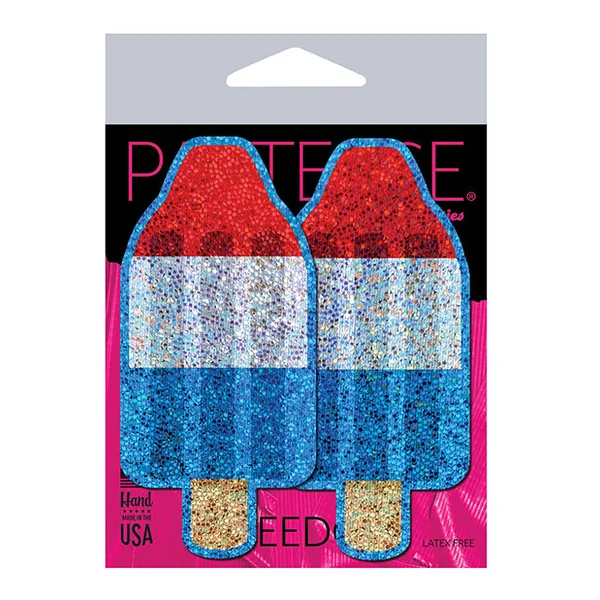 Pastease Premium Bomb Pop - Red-white-blue O-s