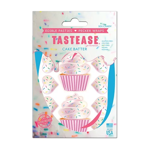 Pastease Tastease Edible Pasties & Pecker Wraps – Cupcake O/S
