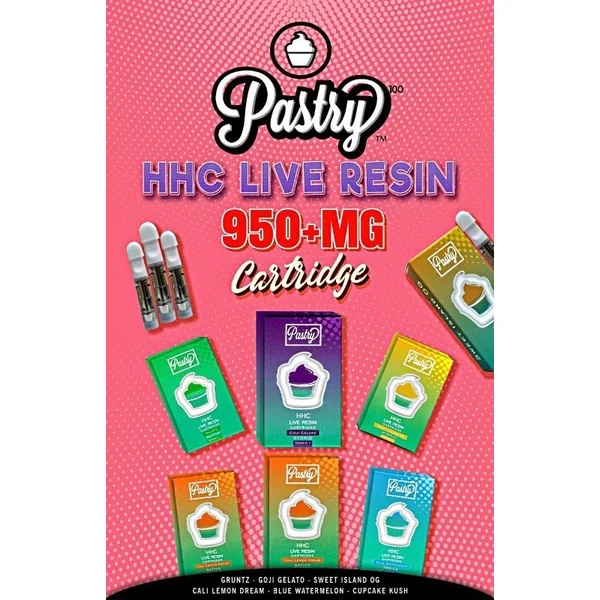 Pastry HHC Live Resin Cartridge Blue Watermelon