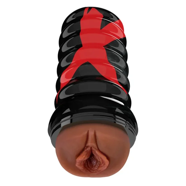 PDX Elite Air Tight Pussy Stroker – Brown/Black
