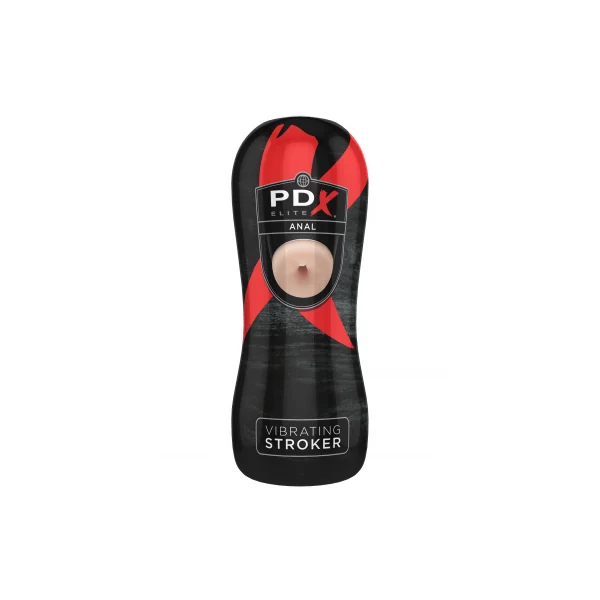 PDX ELITE VIBRATING ANAL STROKER