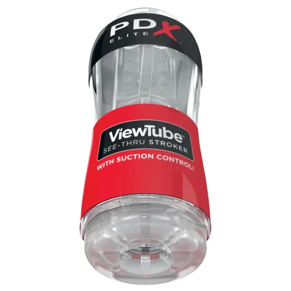 PDX Elite ViewTube See-Thru Stroker – Clear