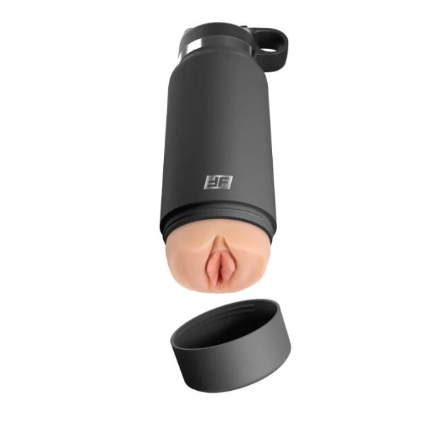 PDX PLUS FUCK FLASK PRIVATE PLEASER DISCREET STROKER BLUE BOTTLE LIGHT