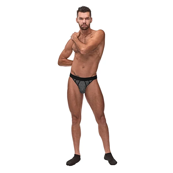 PEAK PERFORMANCE SPORT JOCK GREY/BLACK L/LX