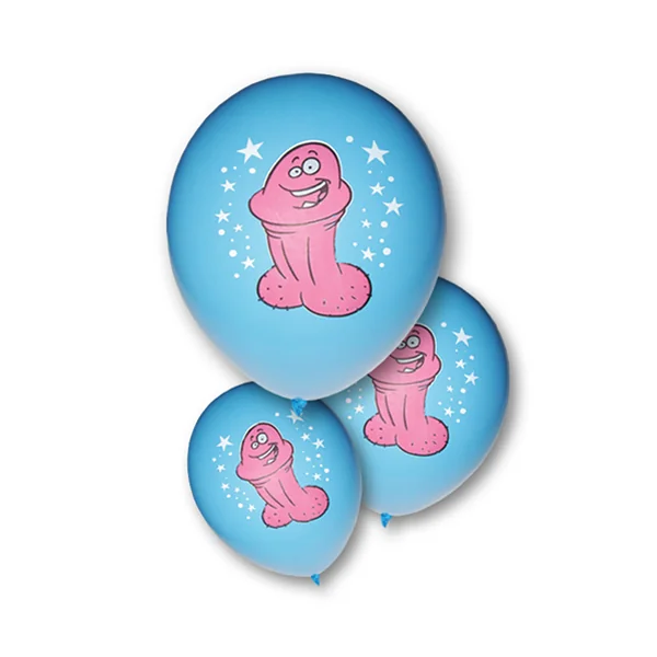 PECKER BALLOON 6PC