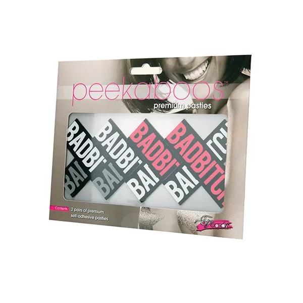 Peekaboos Bad Bitch Pasties – 2 Pairs