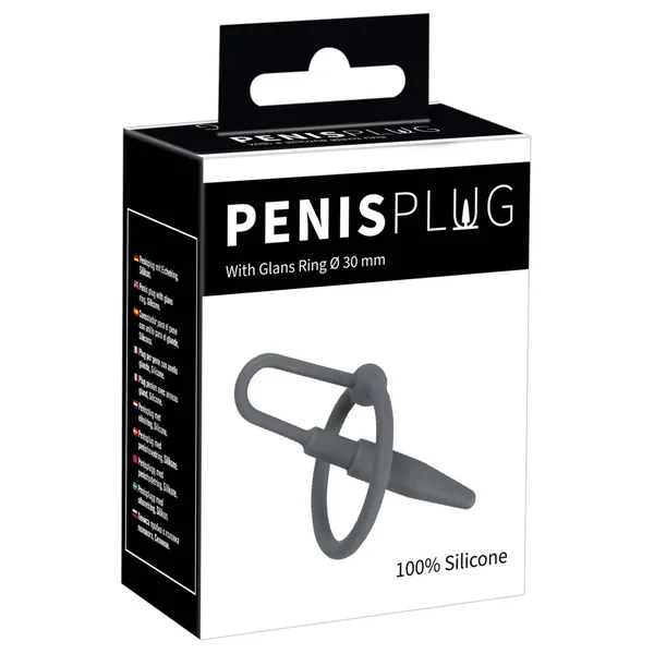 Penisplug – Penis Plug with Glans Ring