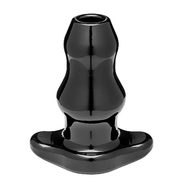 PERFECT FIT BRAND - DOUBLE TUNNEL PLUG LARGE BLACK