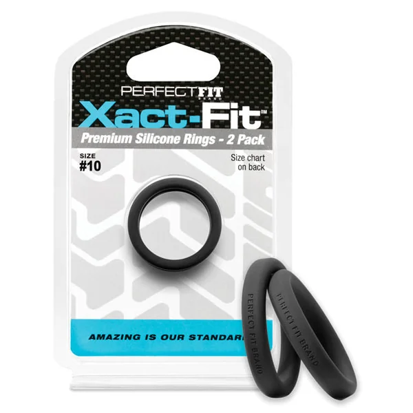 Perfect Fit Xact Fit #10 - Black Pack Of 2