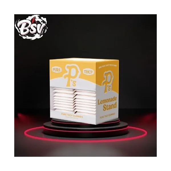 Perfectly Pure P’s 2ct Gummies 30ct Display Lemonade Stand