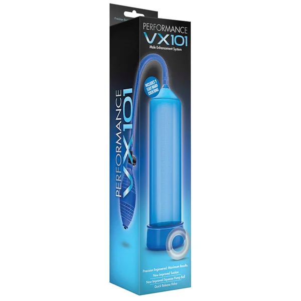 Performance VX101 Male Enhancement Blue Pump