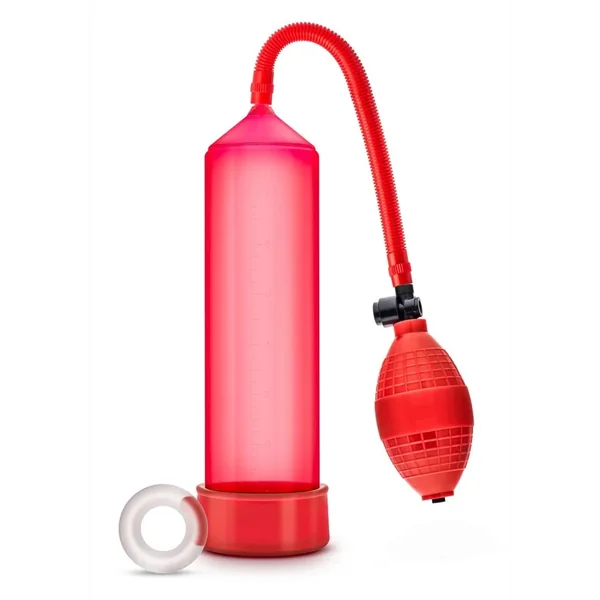 Performance VX101 Male Enhancement Penis Pump 9.5in – Red