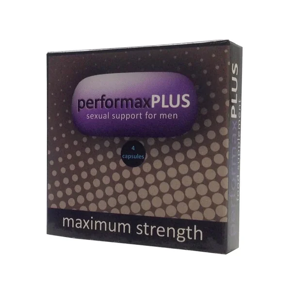 Performax PLUS Sexual Support For Men 4 Pack 450mg