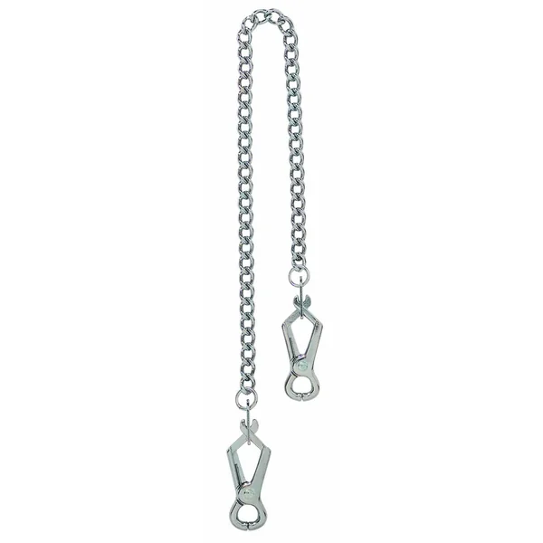 PIERCED CLAMP W/ LINK CHAIN