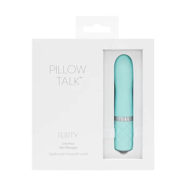 PILLOW TALK FLIRTY VIBE W/SWAROVSKI CRYSTAL TEAL