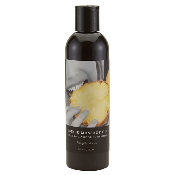 Pineapple Edible Massage Oil by Earthly Body