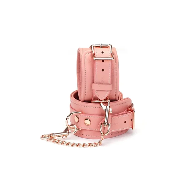 Pink Dream Collection Leather Wrist Cuffs