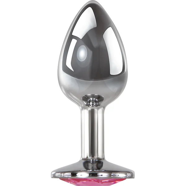 Pink Gem Anal Plug- Small