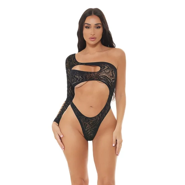 Pink Lipstick Tap In One Shoulder Teddy