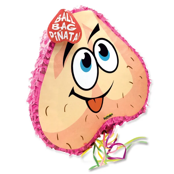 PINK PECKER BAT & BALL BAG PINATA COMBO PACK