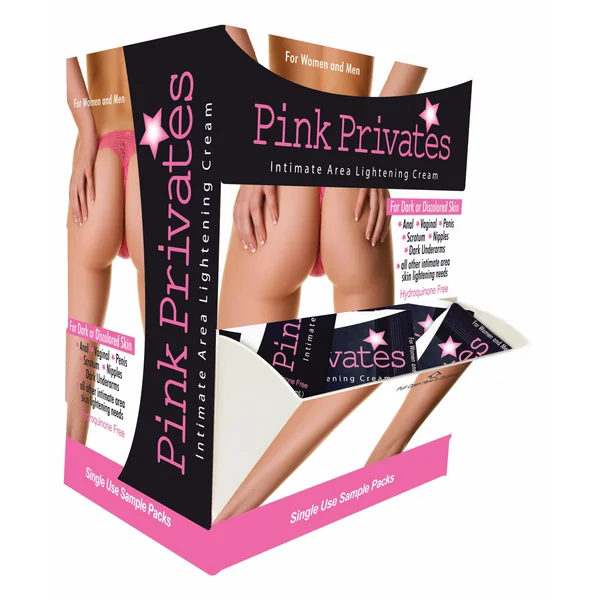 PINK PRIVATES CREAM 50PC DISPLAY