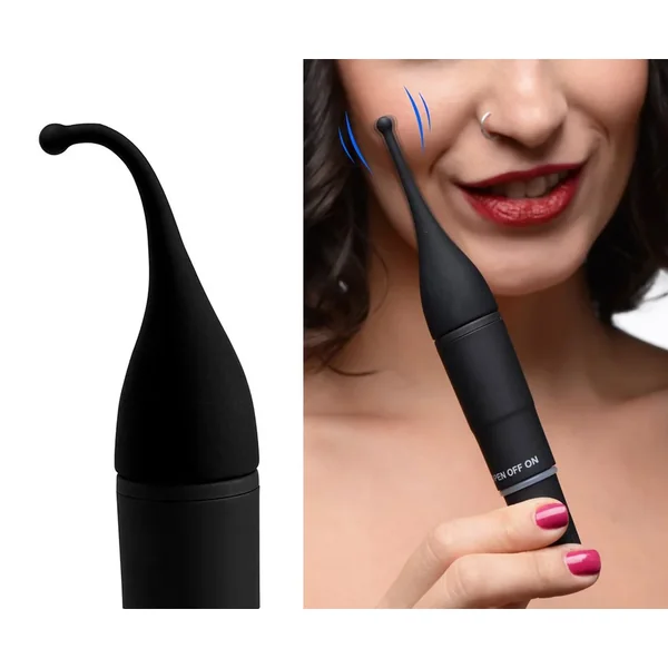 Pinpoint Rocket Silicone Vibrator