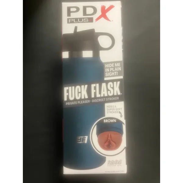 PipeDream PDX Plus Blue F*ck Flask Discreet Stroker