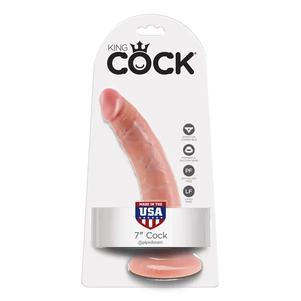 Pipedream Products King Cock 7″ Cock Beige