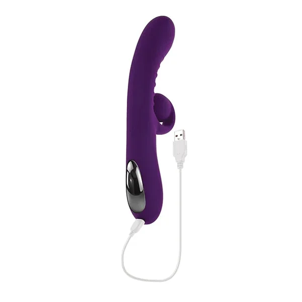 Playboy Pleasure Curlicue Rabbit Vibrator – Acai