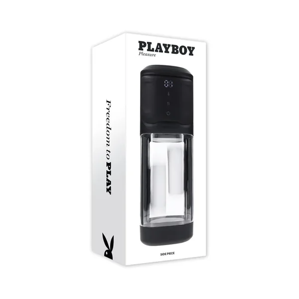 Playboy Side Piece Vibrating Warming Stroker