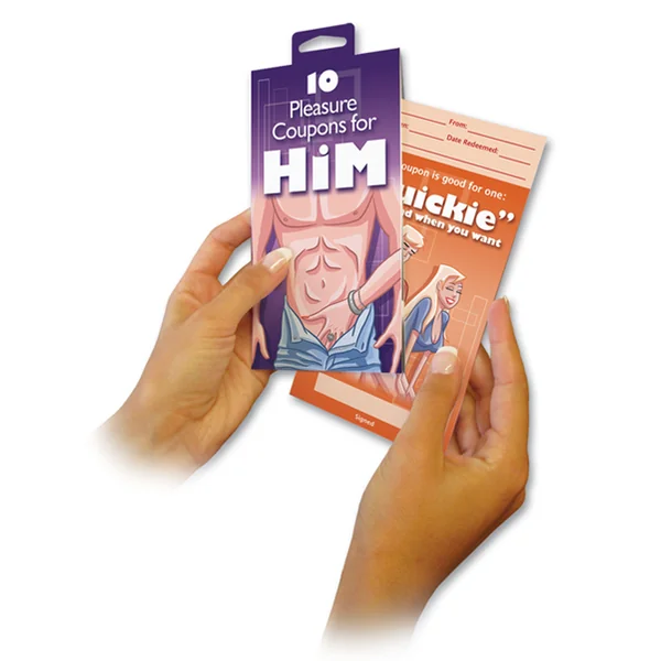 PLEASURE FOR HIM VERTICAL COUPONS
