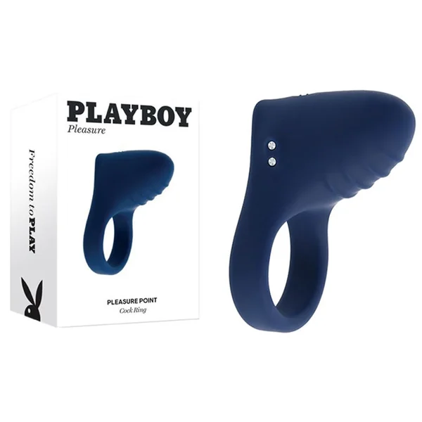 Pleasure Point Vibrating Cock Ring by Playboy