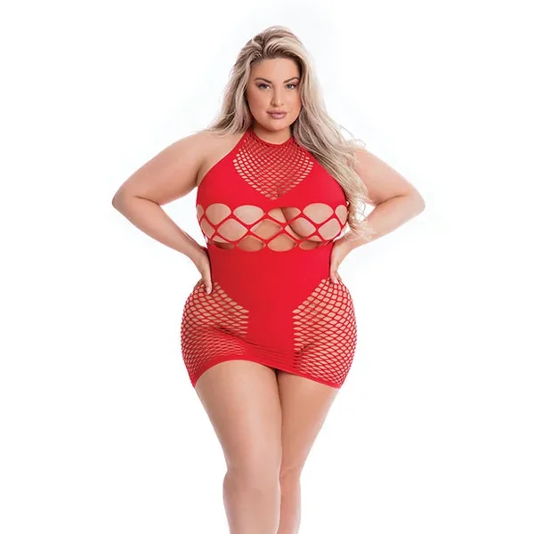 Plus Size Red Girl Gone Bad Dress