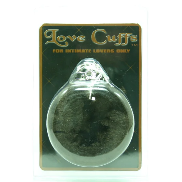 PLUSH LOVE CUFFS BROWN