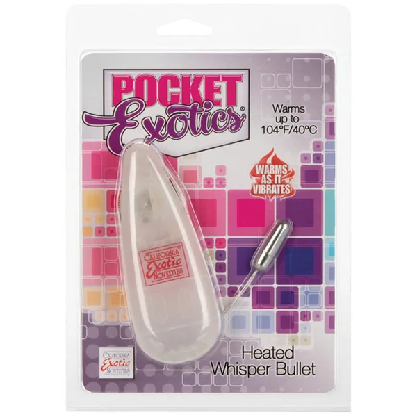 Pocket Exotics Heated Whisper Bullet