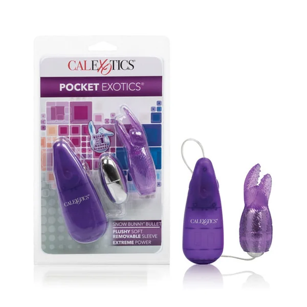 Pocket Exotics Snow Bunny Bullet - Purple
