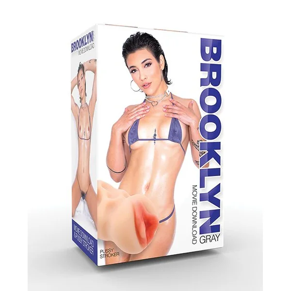 Pornstar Signature Series Pussy Stroker-Brooklyn Gray