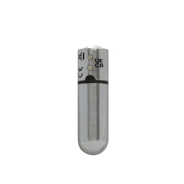 Power Bullet First Class 6Cm Rechargeable W Crystal Silver