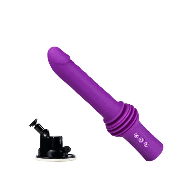 Powerful 145° Adjustable Base Heating Thrusting Vibrating Dildo Machine 11.81 Inch