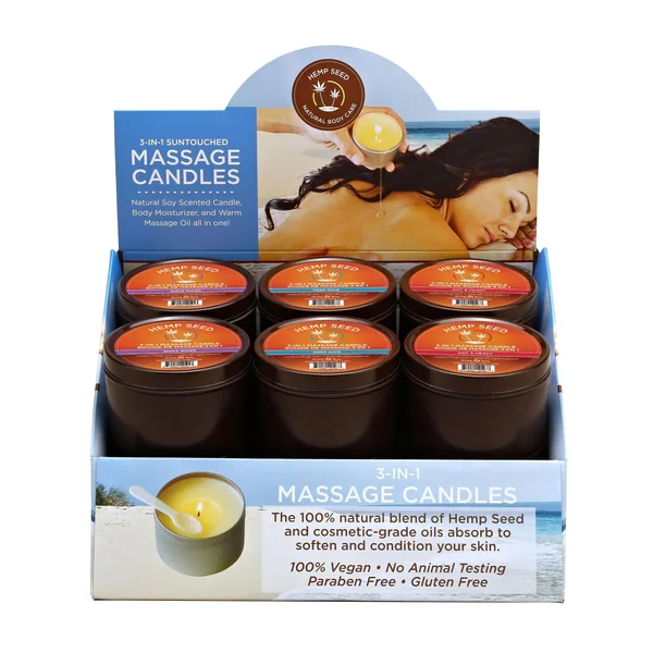 Pre Pack - 12pc Summer Candle Display - 6oz - With Tester