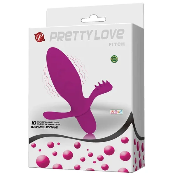 Pretty Love Fitch Anal Vibrator – Fuchsia