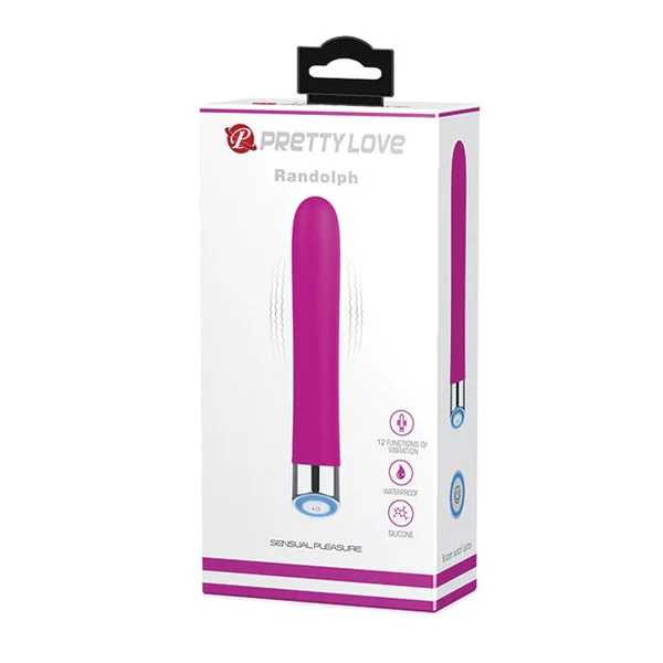 Pretty Love Randolph Light-up Vibrator 12 Function - Fuchsia