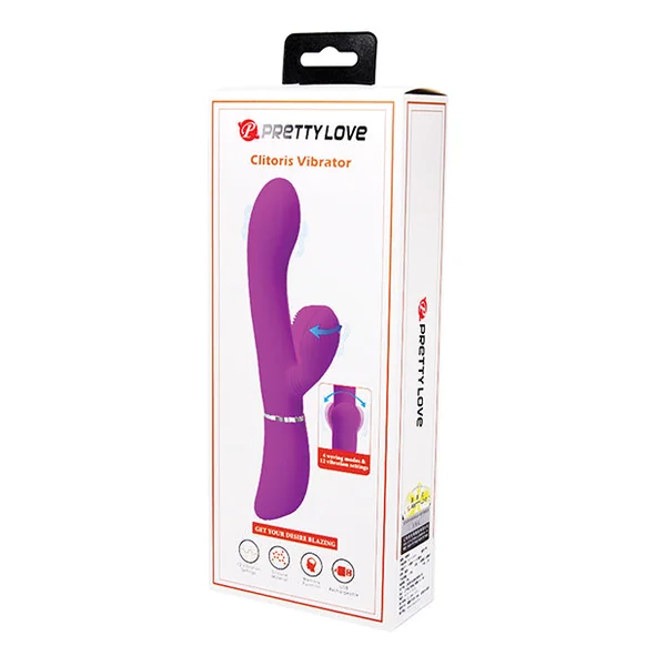 Pretty Love Side To Side Moving Rabbit - Fuchsia