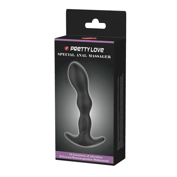 Pretty Love Special Anal Massager – Black